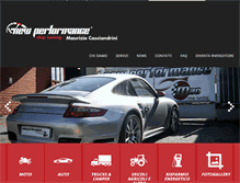 Tablet Screenshot of new-performance.it